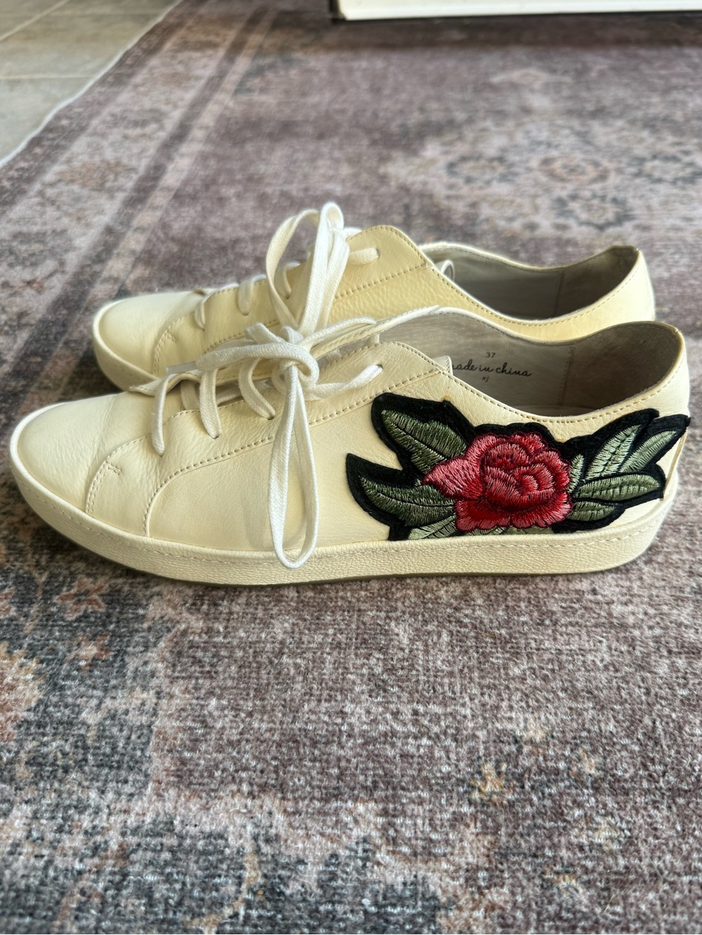 Joie Leather Sneakers
